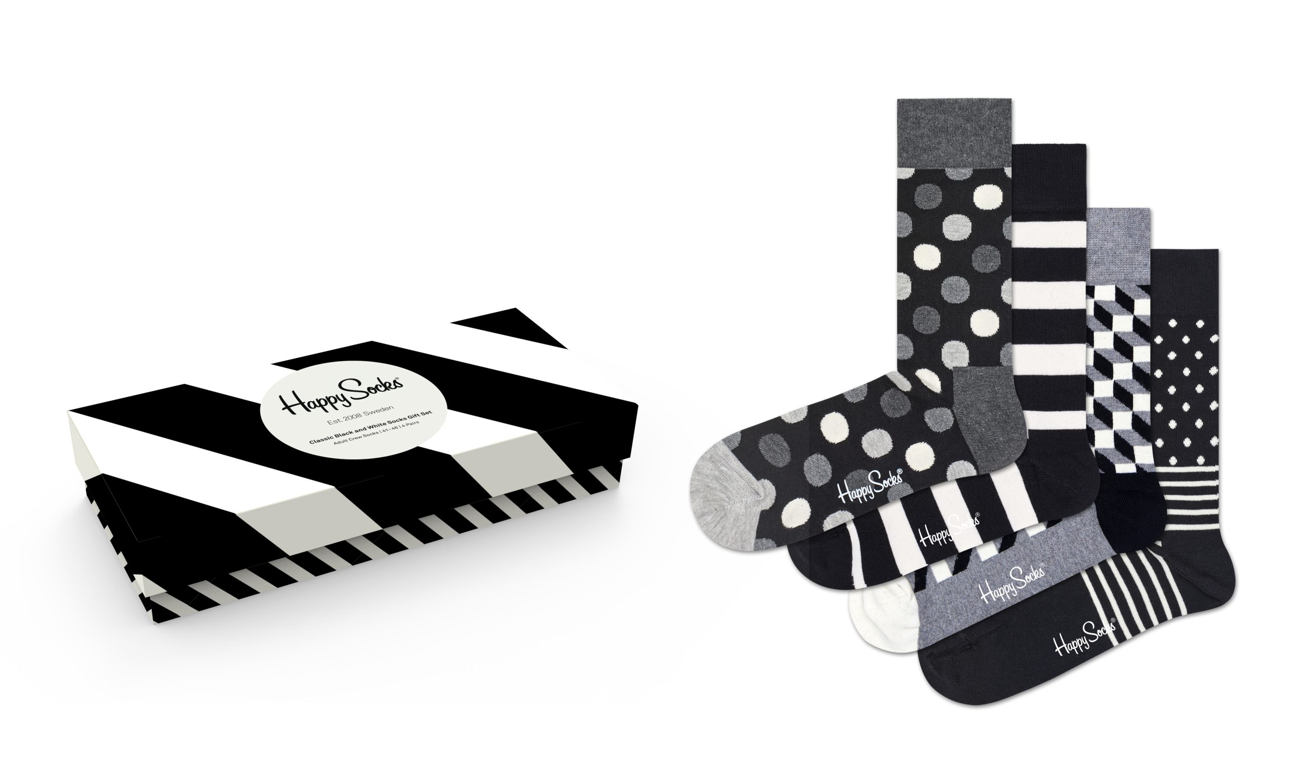 4 Pack Line Sock Gift Pack