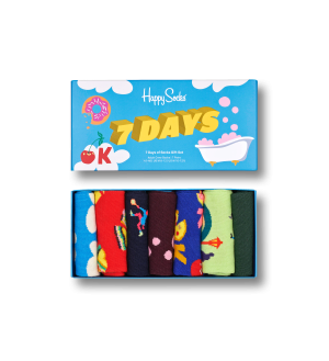 7-Pack 7 Day Socks Gift Set